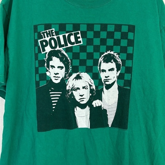 The Police 2007 Short Sleeve Crewneck‎ Graphic T-Shirt XL punk rock reggae sting - Picture 2 of 6